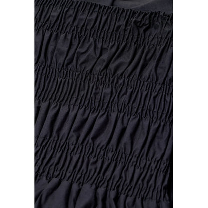 Black gathered women's skirt from Closed Women's, shown with soft fabric folds and a stylish, elegant design.