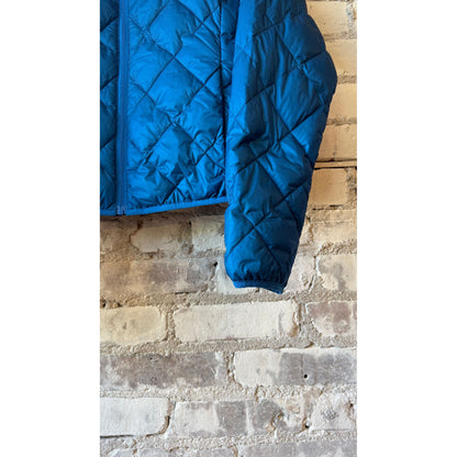 Women's Ginger Nylon Ripstop Jacket by Aspesi in Azzurro, featuring lightweight nylon ripstop fabric and a stylish, functional design.
