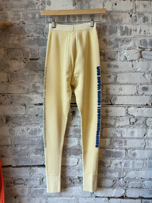 Big Rock Candy Mountaineering Gradient Logo Long Johns - Egg Nog Dark Gray