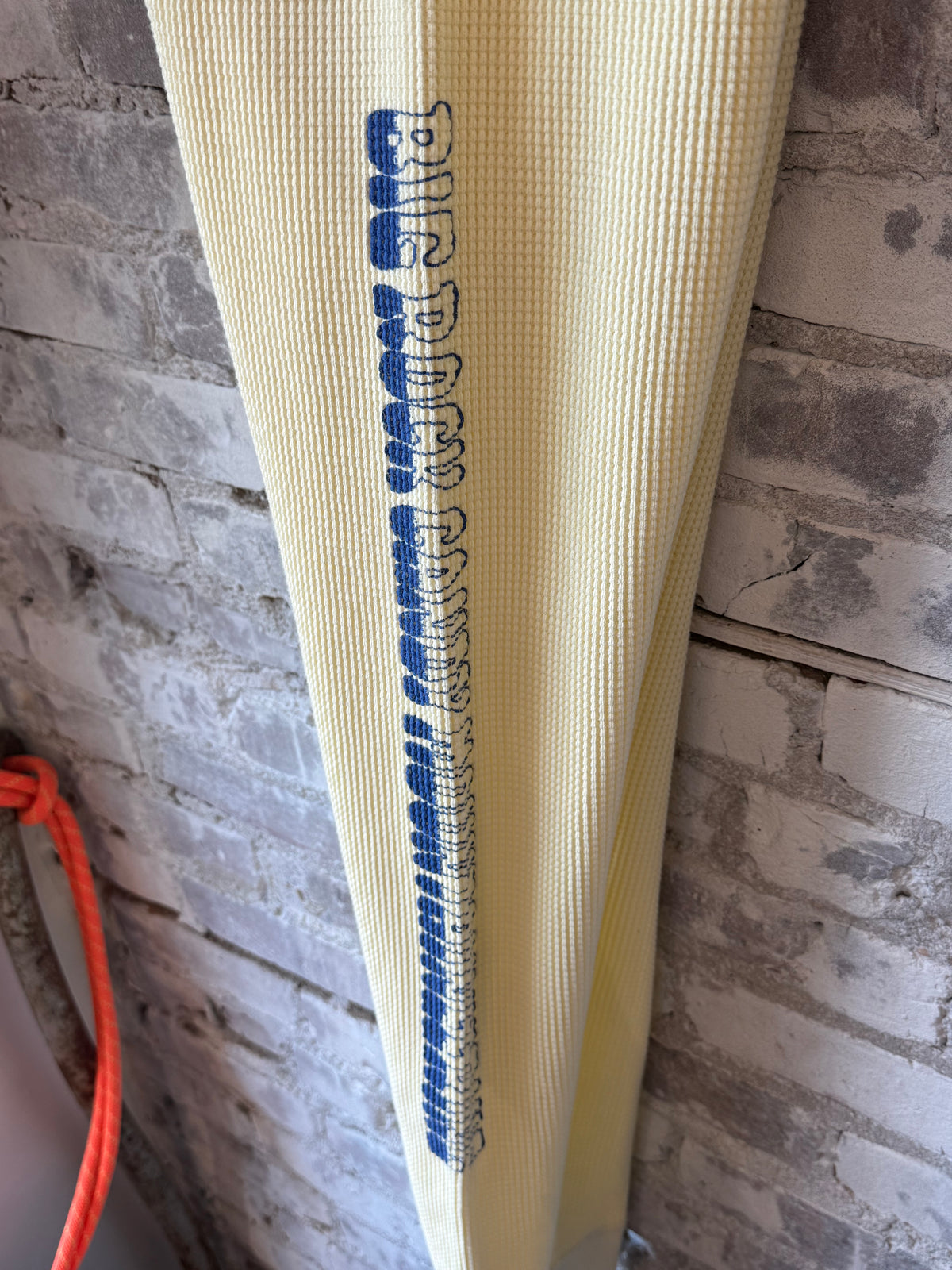 Men's gradient logo long johns in Egg Nog by Big Rock Candy Mountaineering, featuring a stylish logo design and soft fabric.