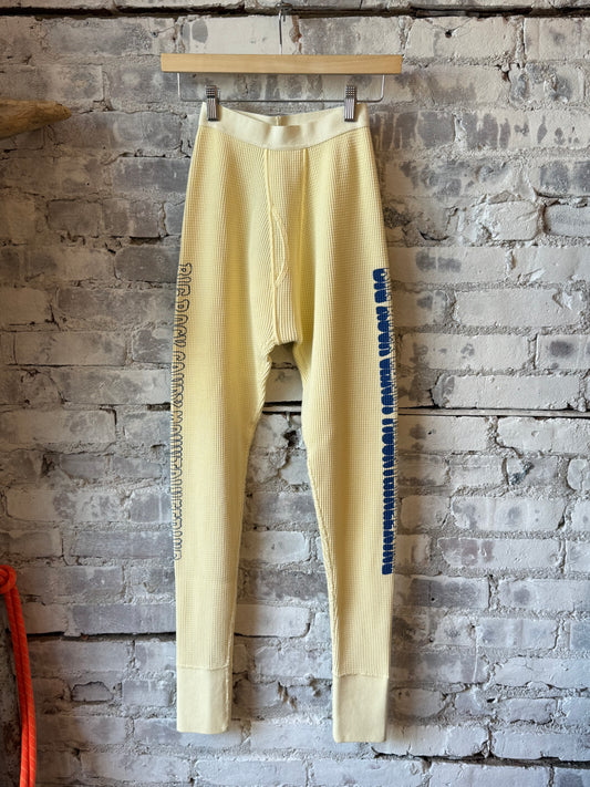 Big Rock Candy Mountaineering Gradient Logo Long Johns - Egg Nog Dark Gray