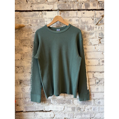 Men's Gradient Logo Thermal in Artichoke by Big Rock Candy Mountaineering, showing the thermal with a gradient logo design.