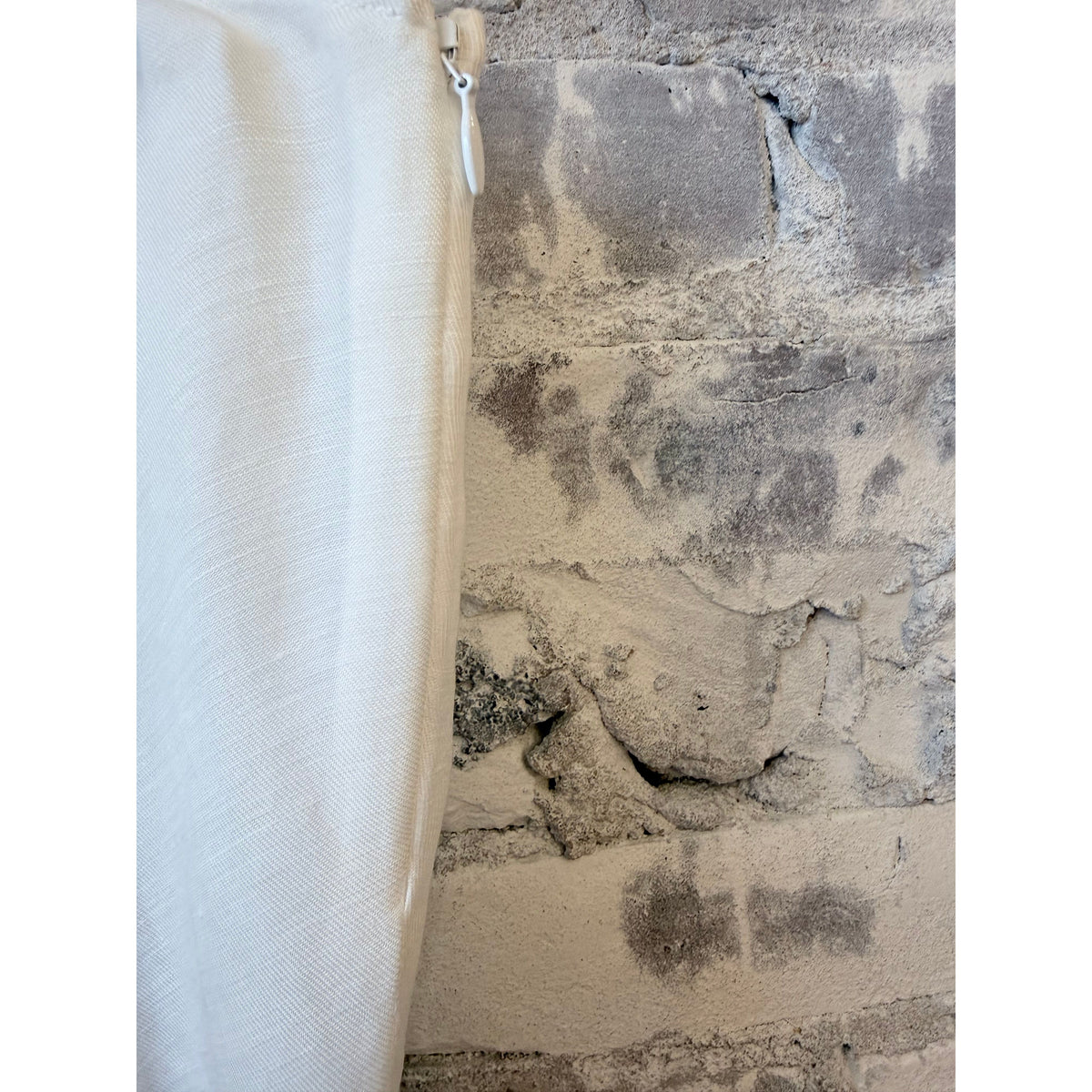 White Greek linen skirt for women by ACARIA STUDIO, flowing and lightweight with a relaxed, elegant fit.