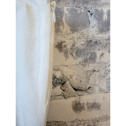 White Greek linen skirt for women by ACARIA STUDIO, flowing and lightweight with a relaxed, elegant fit.