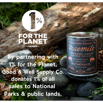 Haleakala National Park candle by Good & Well Supply Co., featuring a decorative design, perfect for home accessories.