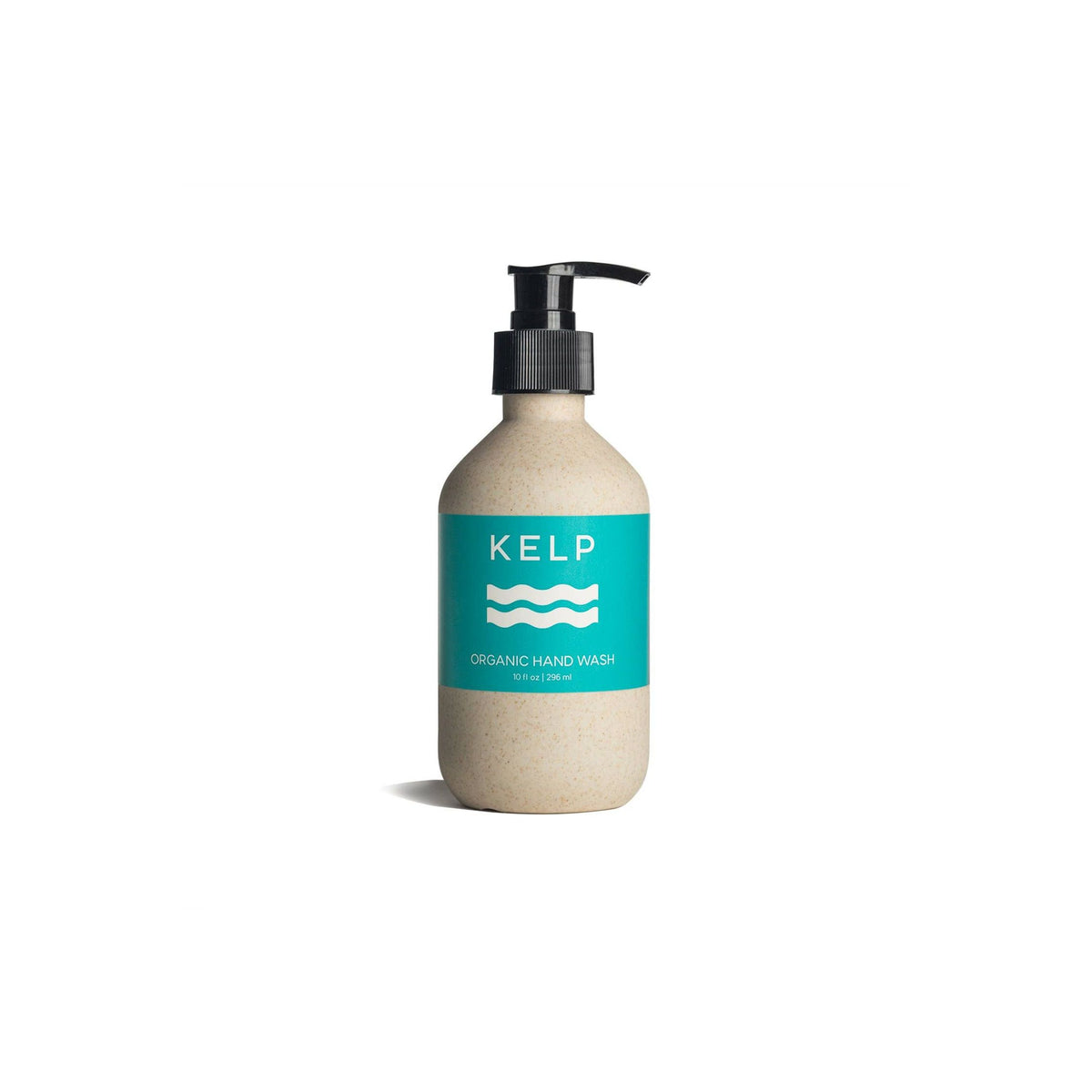 Hallo Iceland Kelp Liquid Hand Soap accessory from Kalastyle Soap Co., shown in a clear pump bottle with label details