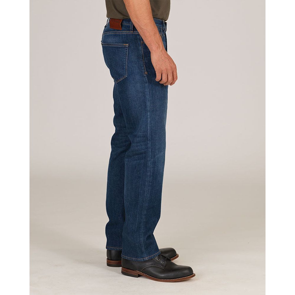 Men's Ace Rivington Harlan Straight Comfort 12oz jeans in Dark Classic wash