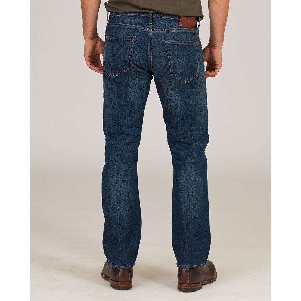 Men's Ace Rivington Harlan Straight Comfort 12oz jeans in Dirty Classic wash