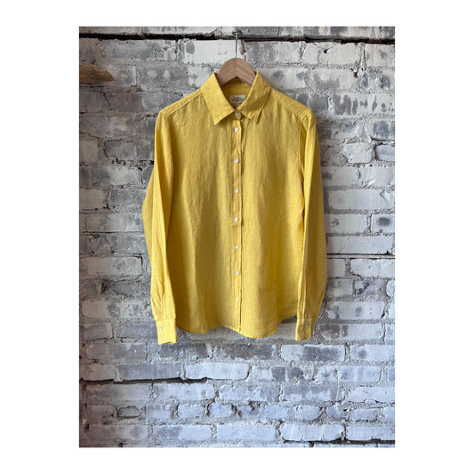 Coraz Linen Shirt - Daisy - DUNE + SALT
