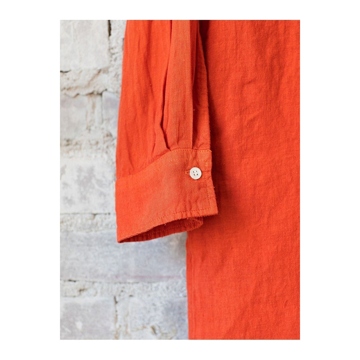 Red Rea Linen Dress for women by Hartford Women's, featuring a stylish casual design perfect for warm weather.