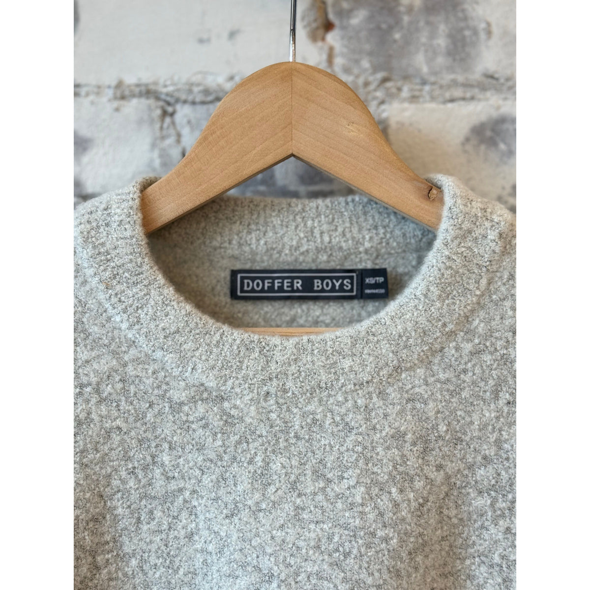 Doffer Boys Hayden Crew - Cloud Dark Gray