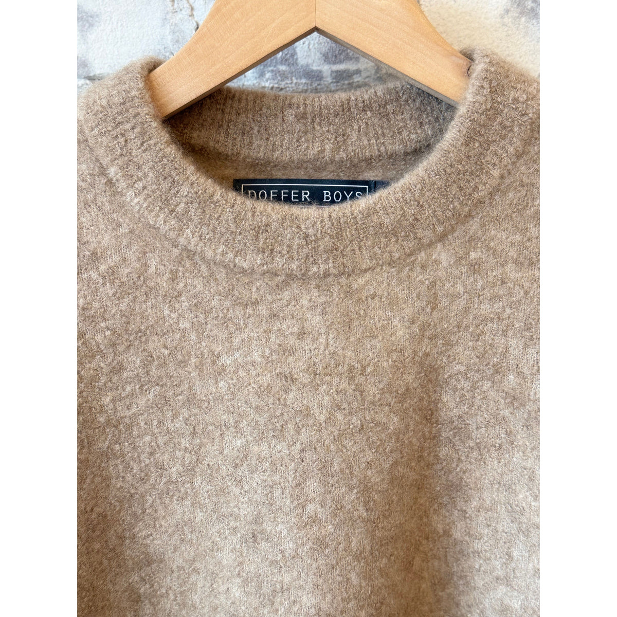 Doffer Boys Hayden Crew - Toast Dark Gray