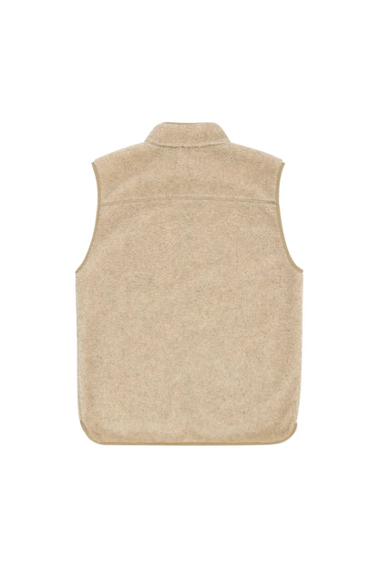 Men's Heroes Wool Fleece Vest - Natural - DUNE + SALT