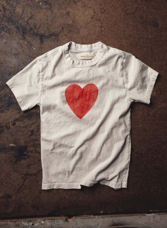 Heart Tee - Red