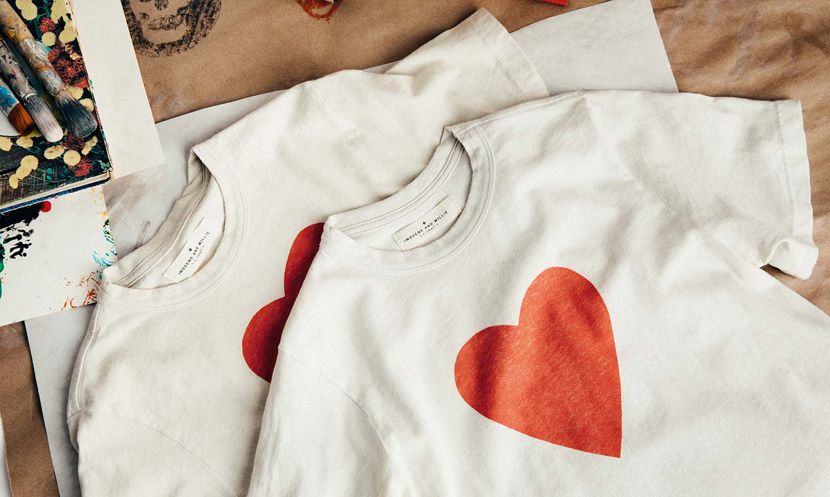 Heart Tee - Red