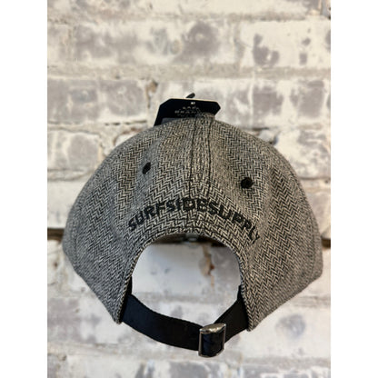 Surfside Supply Herringbone Flannel Logo Cap - Charcoal Gray