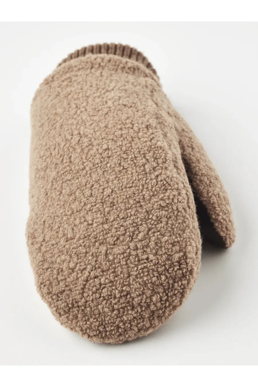 Emilia Wool Mitten - Camel/Light Brown