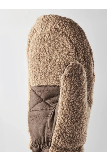 Emilia Wool Mitten - Camel/Light Brown
