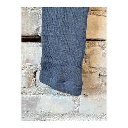 Navy Hi-Soft double face women's leggings by V::Room, showing the comfortable, stretchy fabric and fitted design.