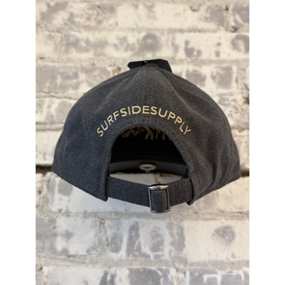 Surfside Supply Houndstooth Flannel Logo Cap - Mocha Gray