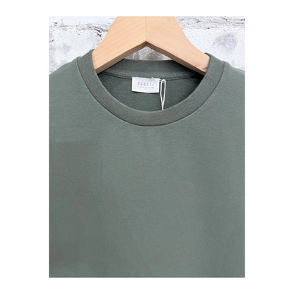 Men's IF Tee in Sea Kelp color, featuring a casual fit and soft fabric, designed by 04651/.