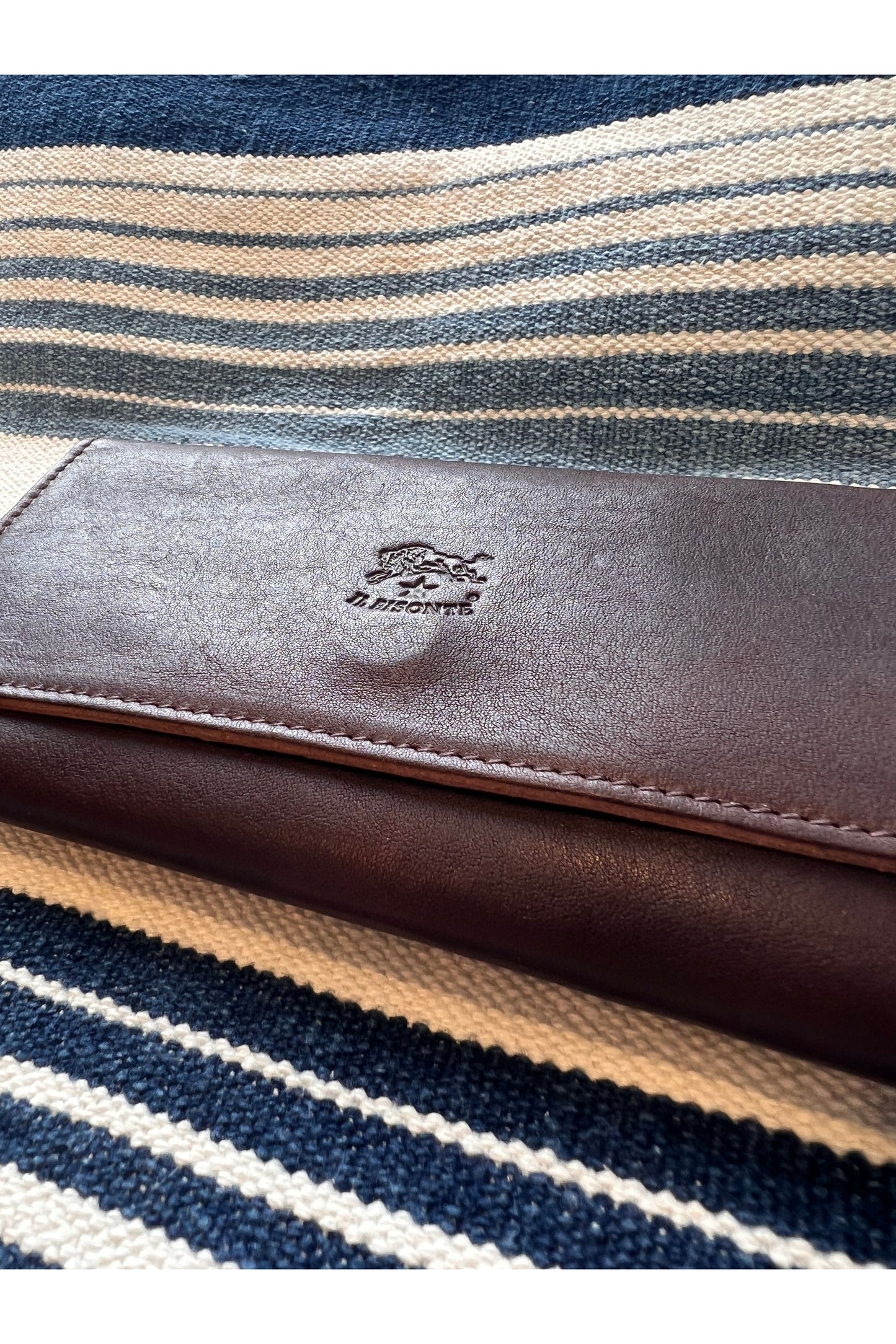Continental Wallet in Calf Leather - Caffe - DUNE + SALT
