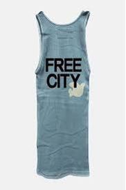 Freecity RTU/1999 SUPERVINTAGE TANK - blue storm - DUNE + SALT