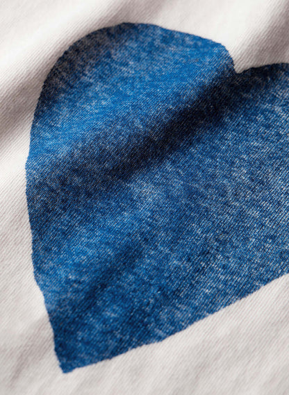 Heart Tee - Blue