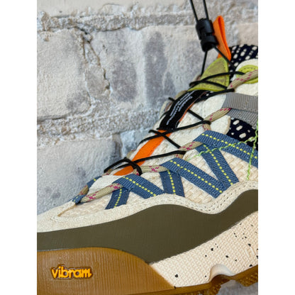 Flower Mountain Iwano 2 Capsule Waterproof Sneaker – Taupe/Dark Grey/Azure Gray