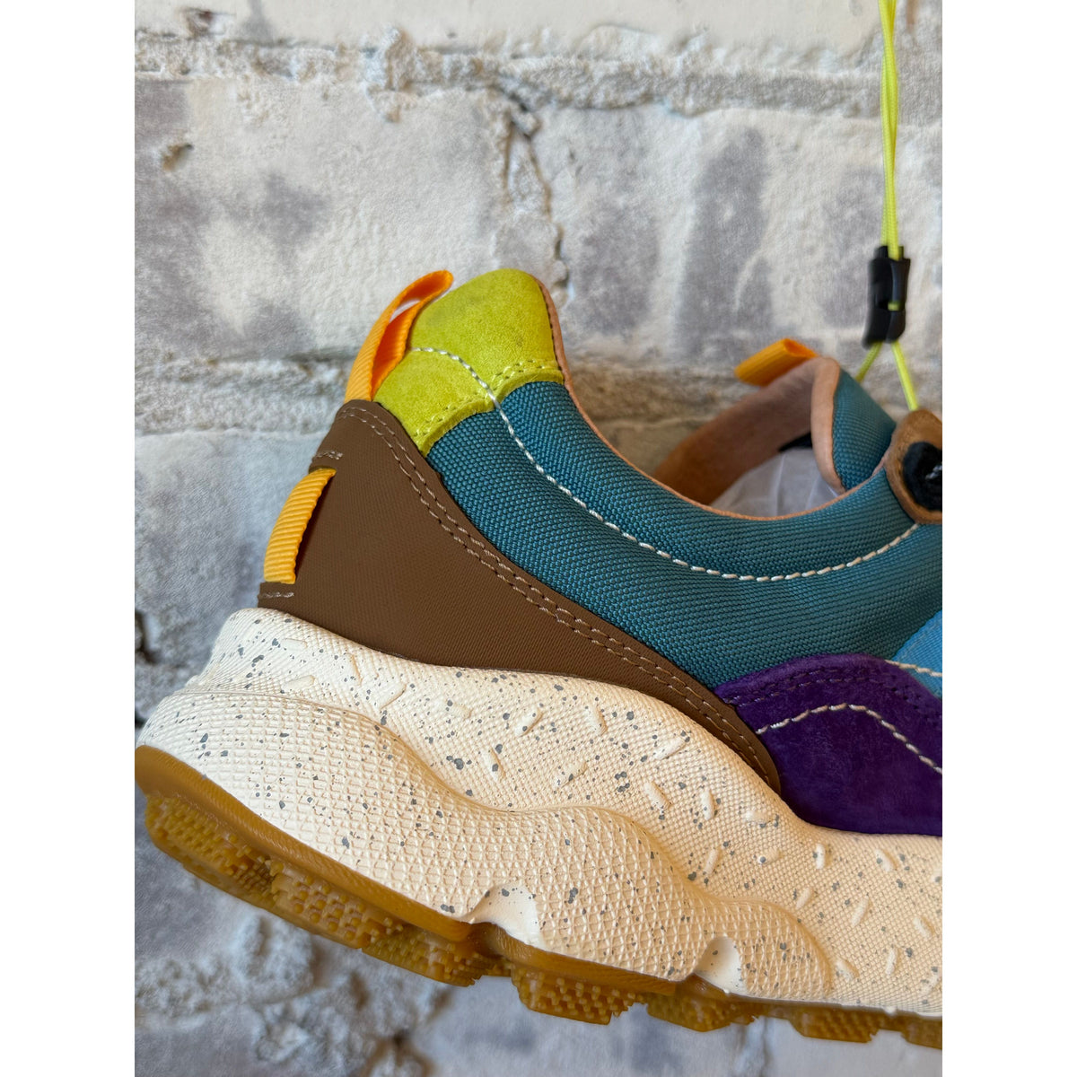 Flower Mountain Iwano 2 Waterproof Sneaker – Brown/Orange/Violet Gray