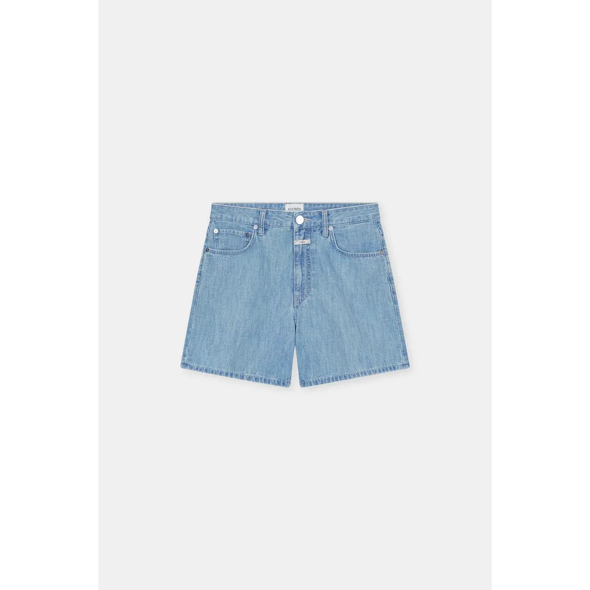 Closed Women's Janey Regular Short – Light Blue Dark Gray