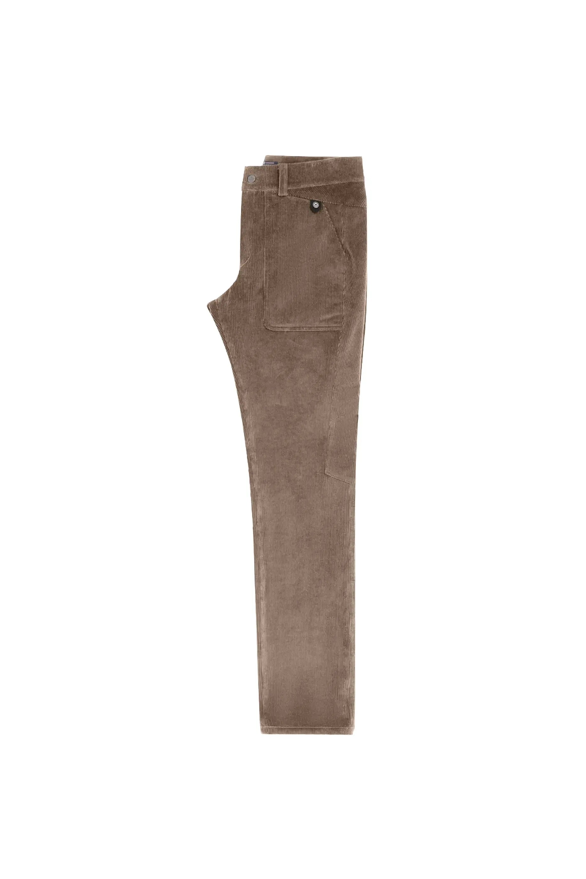 Men's FjordCord 8-Wale Corduroy Slacks - Dark Desert - DUNE + SALT