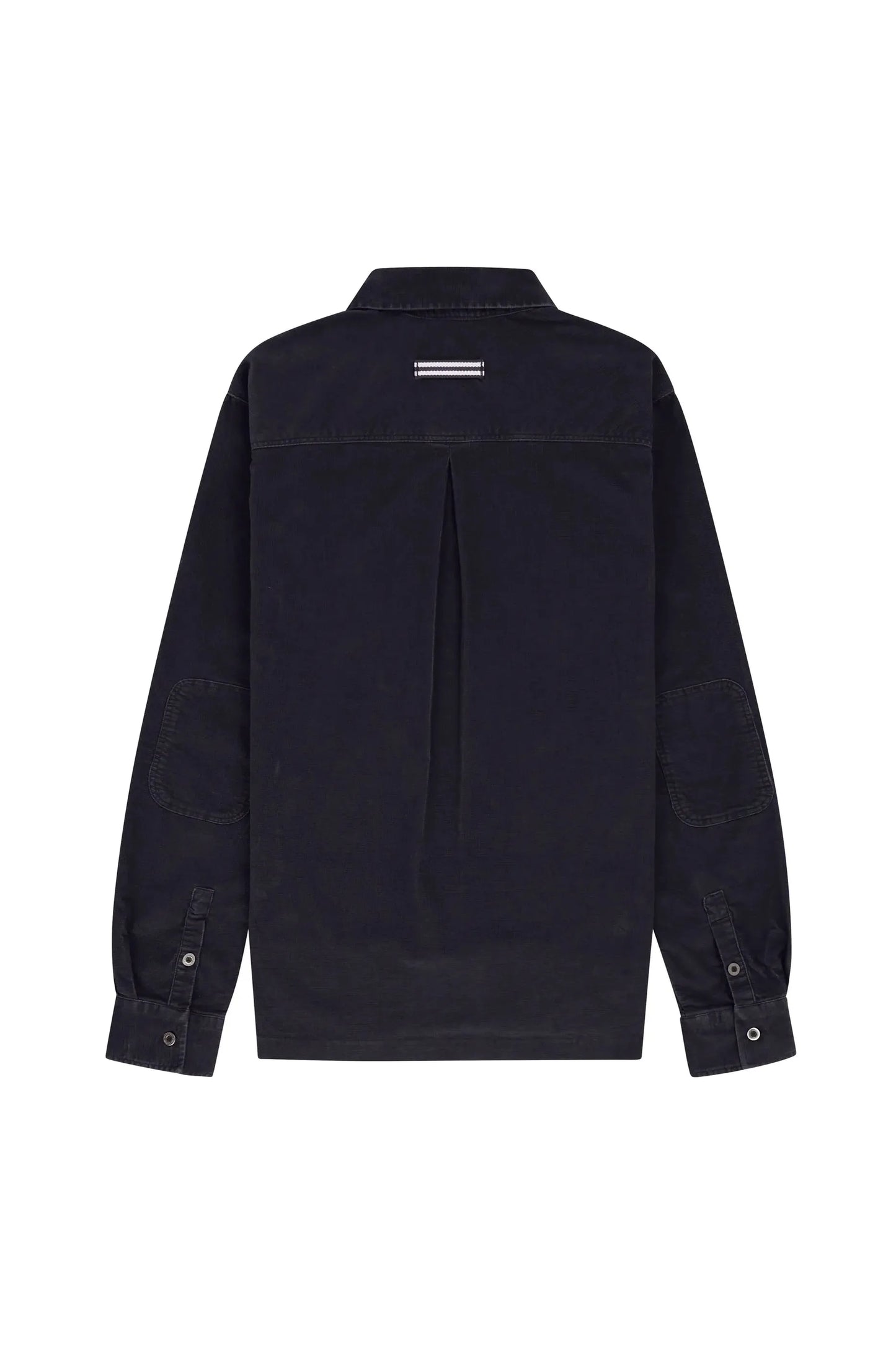 Men's Ranger Velvet Half-Zip Shirt - Faded Navy - DUNE + SALT