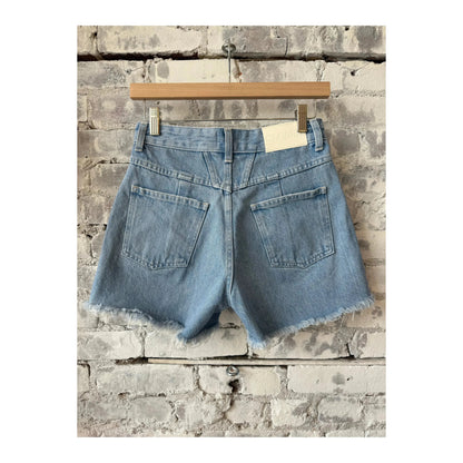 Light blue Closed Women's Jocy-X denim shorts displayed on a model, showcasing a casual, stylish fit.