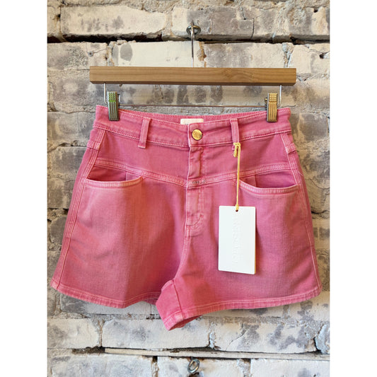 Closed Women's Jocy-X Denim Shorts – Peony Pink Pale Violet Red