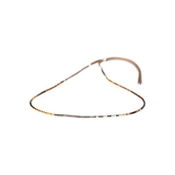 Julie Rofman JRN1 Oro Necklace featuring a delicate gold chain and elegant pendant, showcasing fine jewelry craftsmanship.