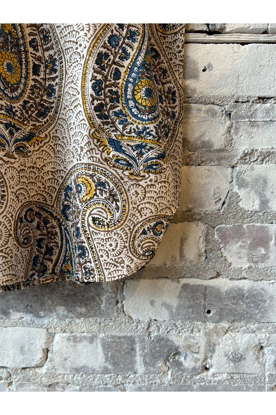 Henry Chintan BlockPrint SS Shirt - BP93 - DUNE + SALT