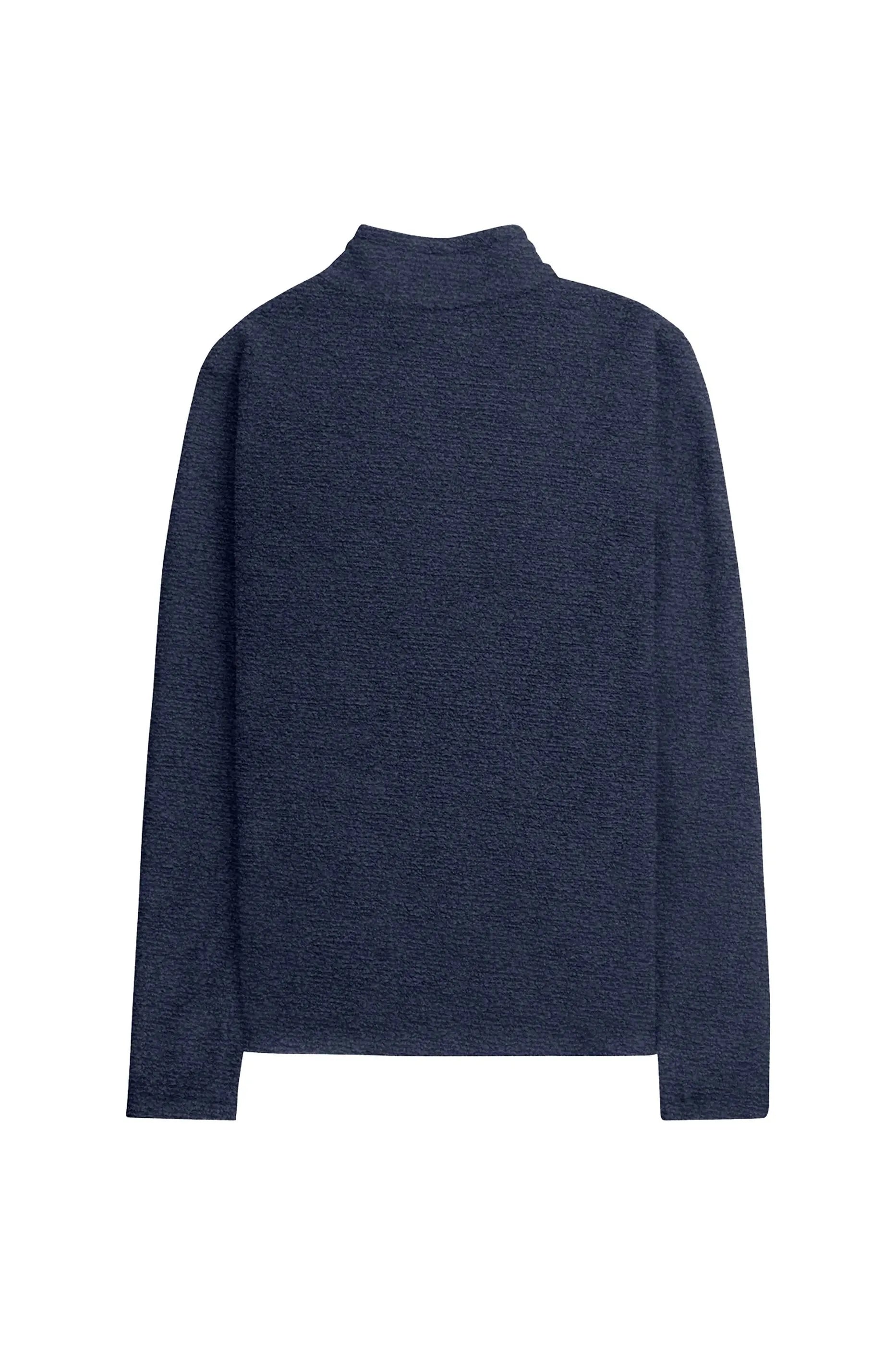 Hut Half Zip - Faded Navy - DUNE + SALT