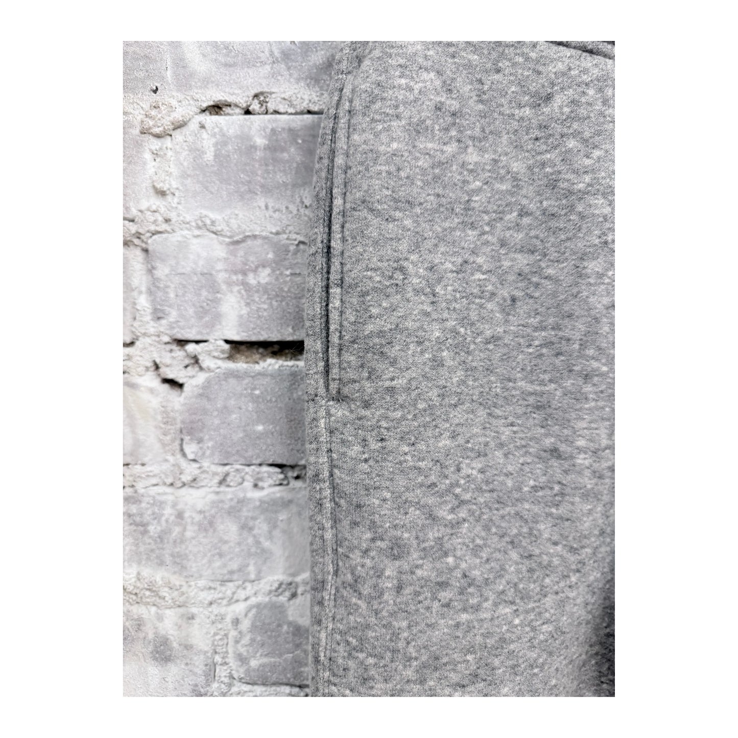 Men's V::Room Heather Charcoal cotton Tencel fleece sweatpants with brushed interior, relaxed fit, and drawstring waist.