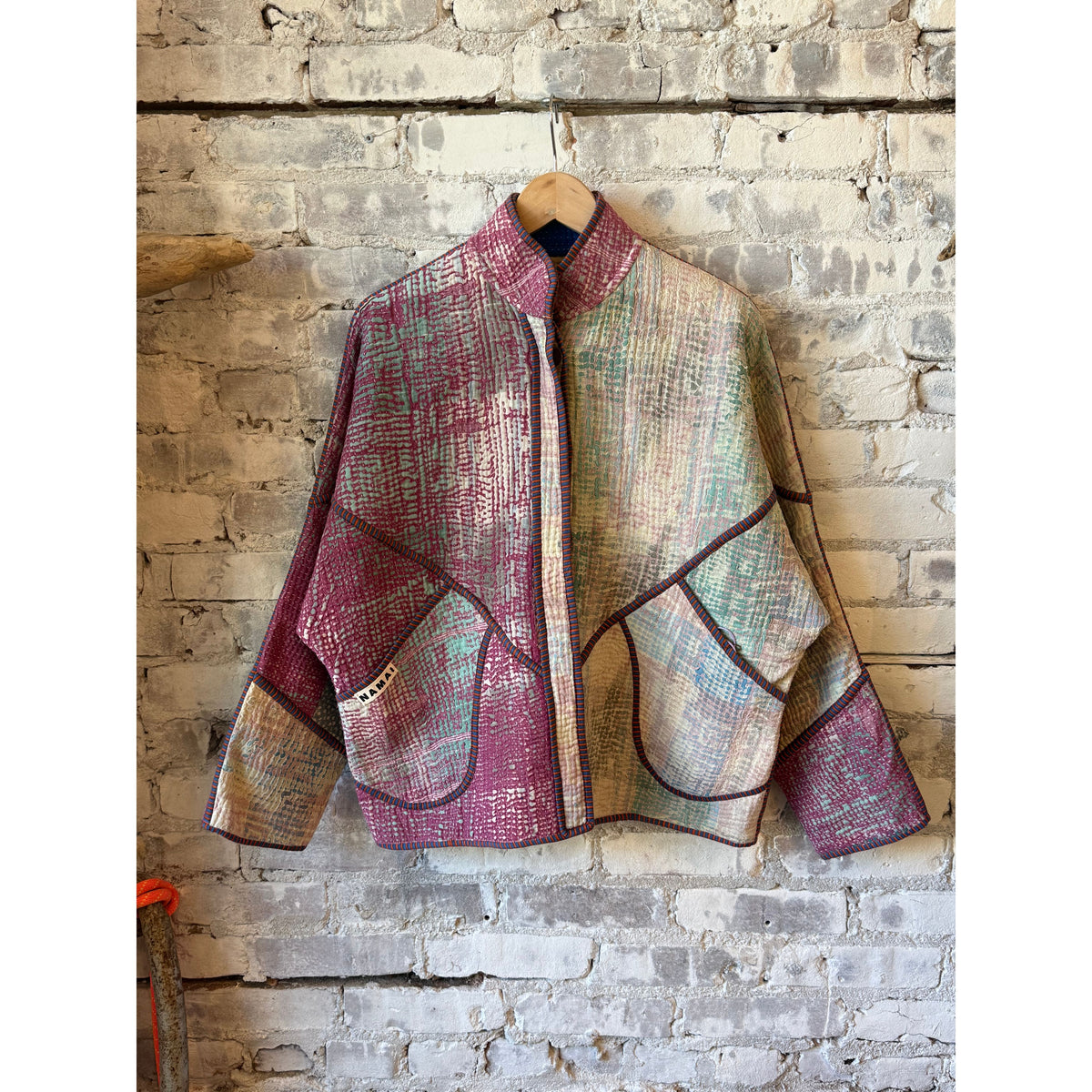 Women's Ladhiya jacket by Namai in assorted colors, featuring a stylish, comfortable design with a casual fit.