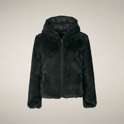 Laila Reversible Hooded Jacket - Nori Green