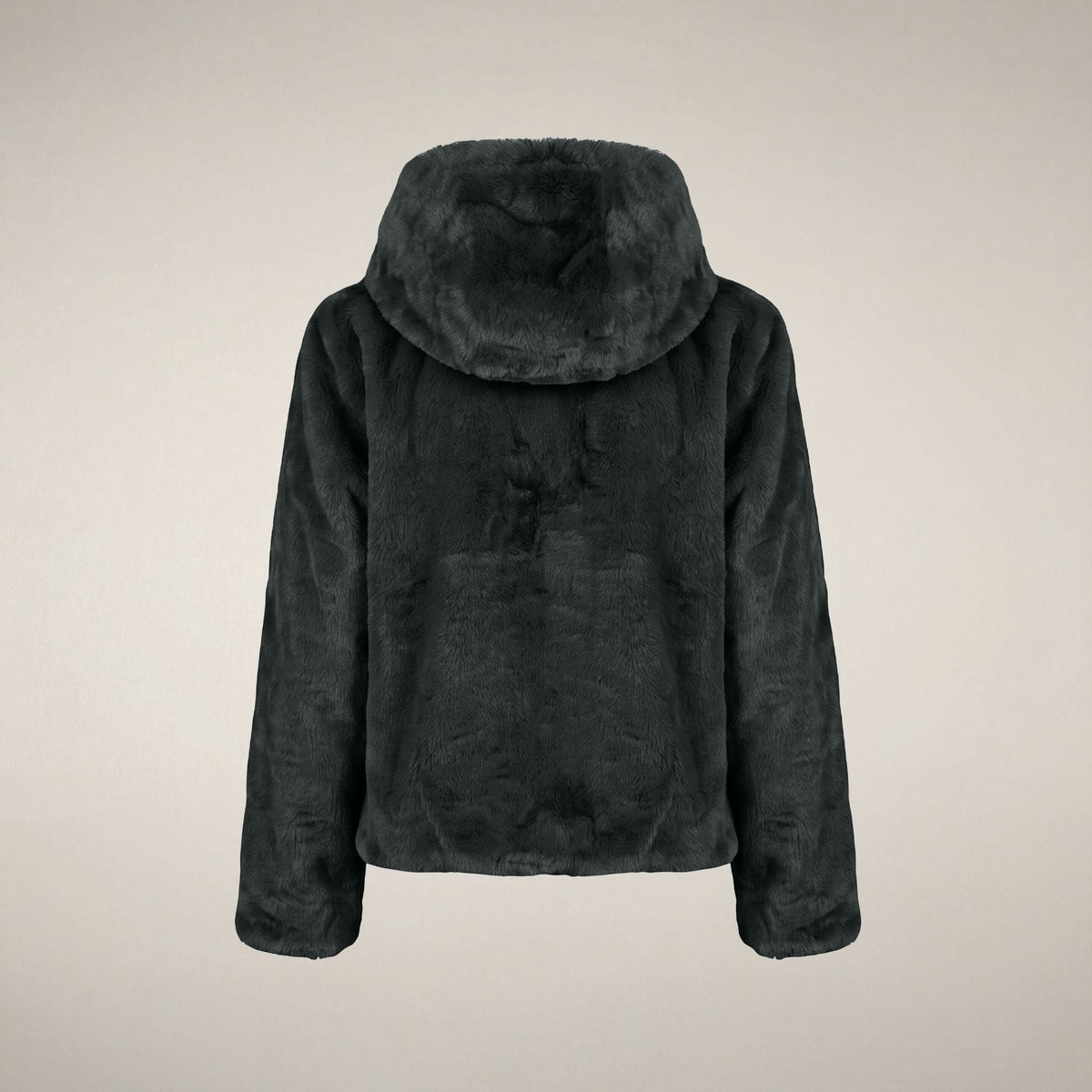 Laila Reversible Hooded Jacket - Nori Green