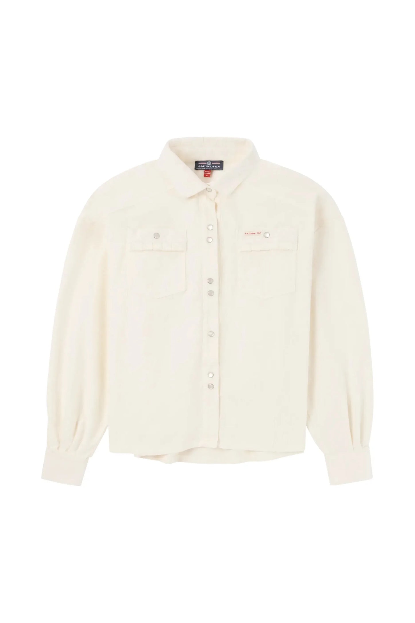 Women's Wild Velvet Shirt - White - DUNE + SALT