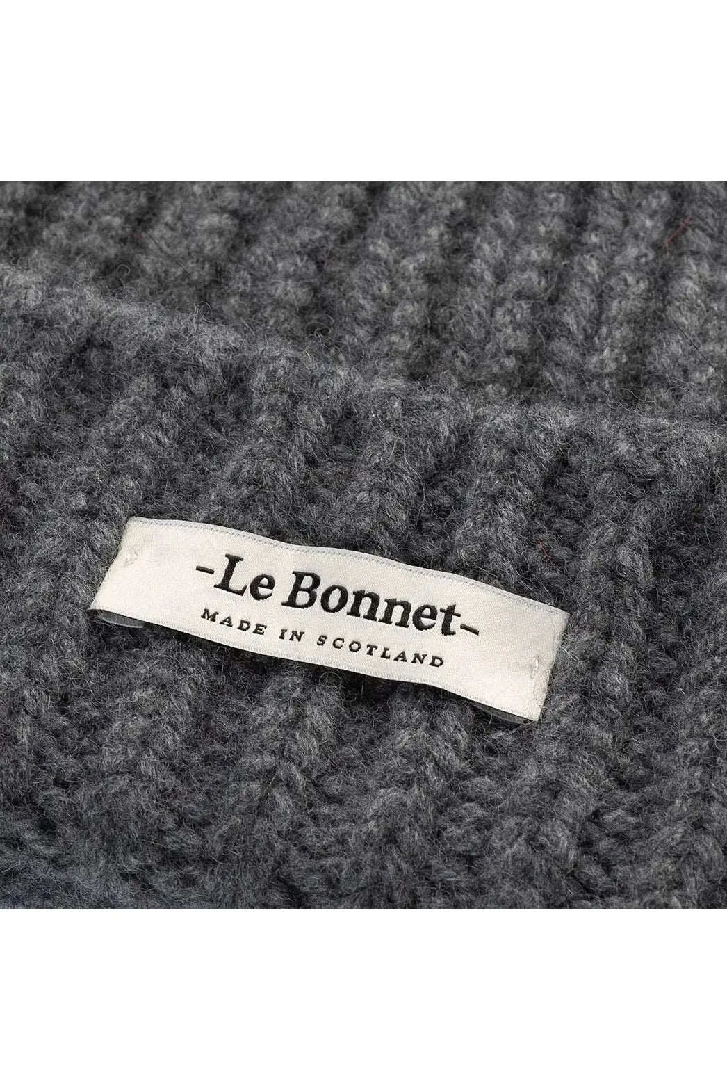 Le Bonnet Logo Beanie - Slate Grey - DUNE + SALT