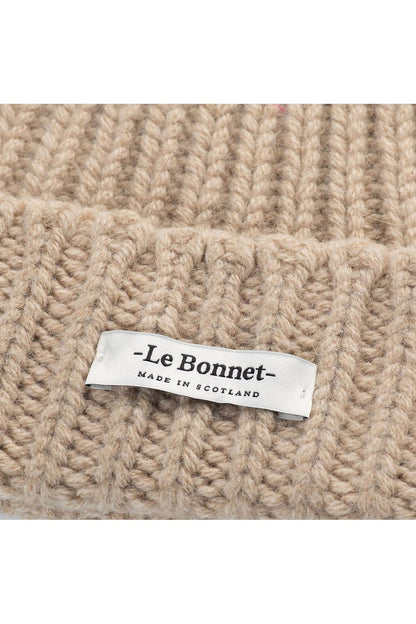 Le Bonnet Logo Beanie - Sand - DUNE + SALT