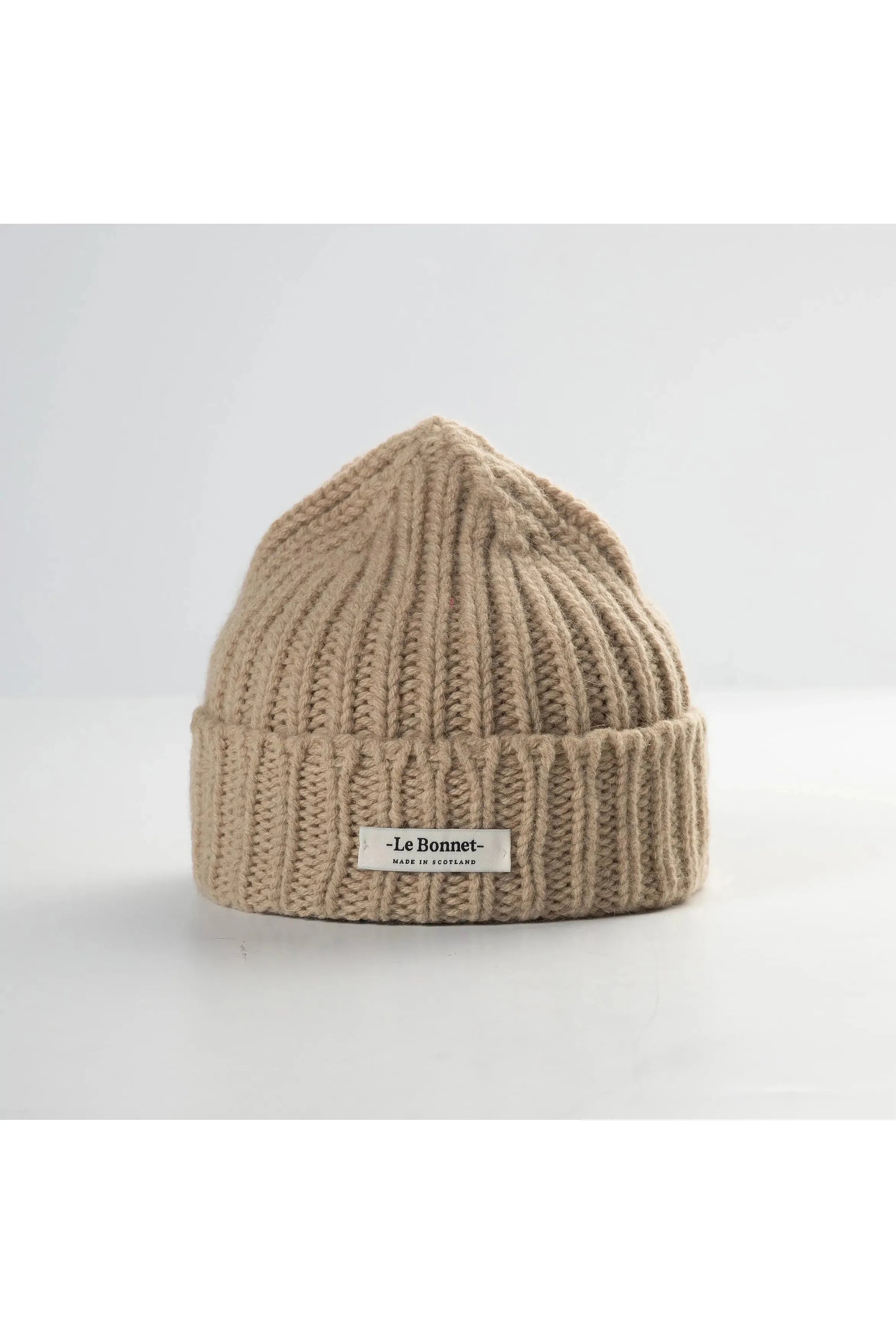 Le Bonnet Logo Beanie - Sand - DUNE + SALT