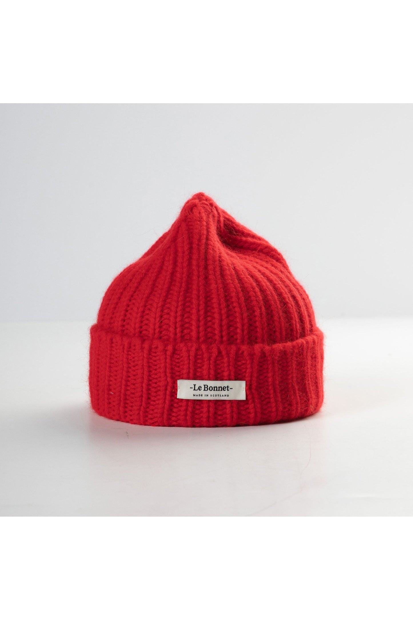 Le Bonnet Logo Beanie - Crimson - DUNE + SALT