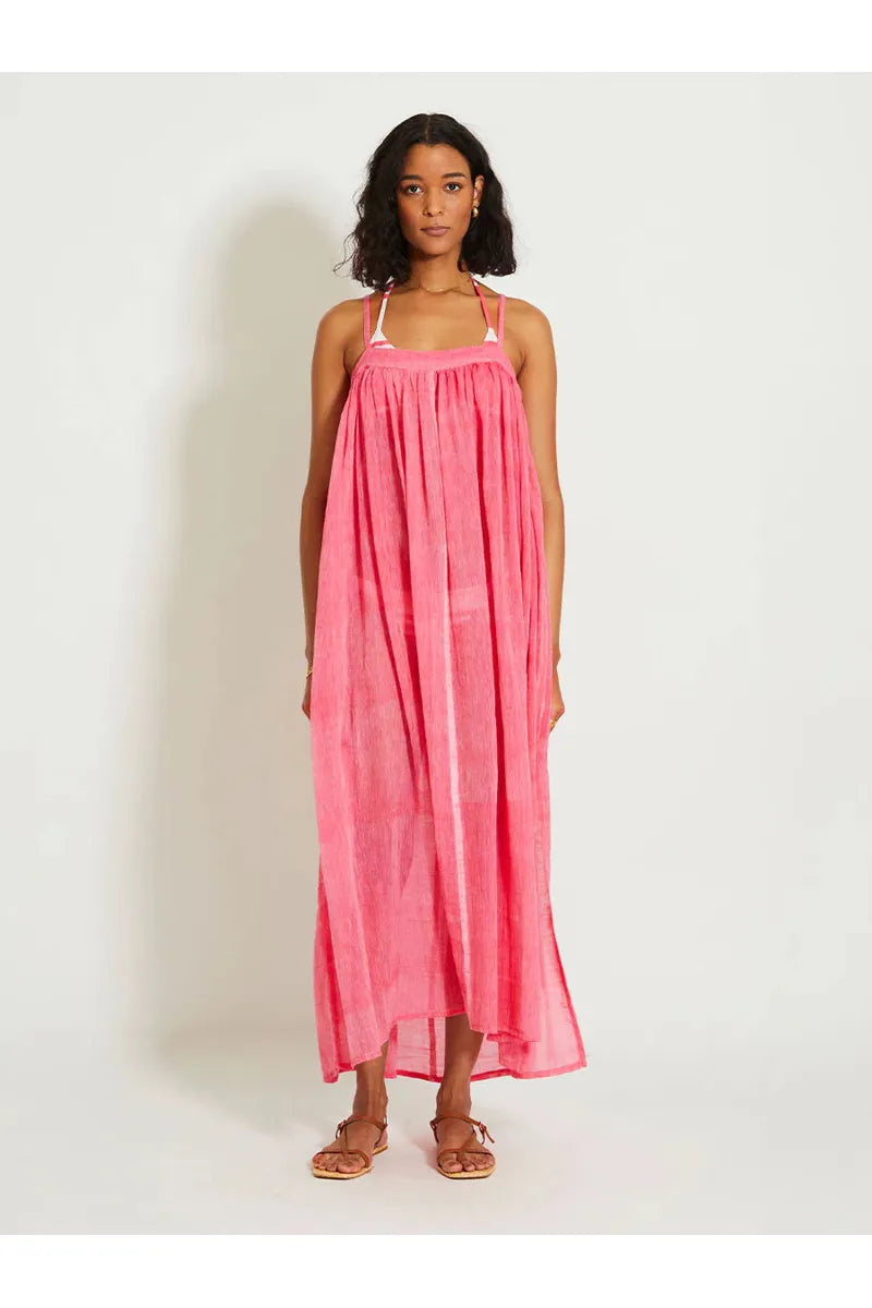 Eda Slip Dress - Nefas Fragaria - DUNE + SALT