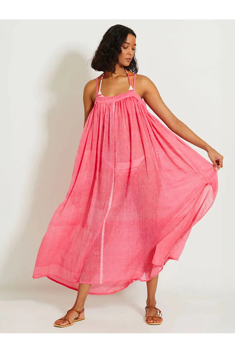 Eda Slip Dress - Nefas Fragaria - DUNE + SALT