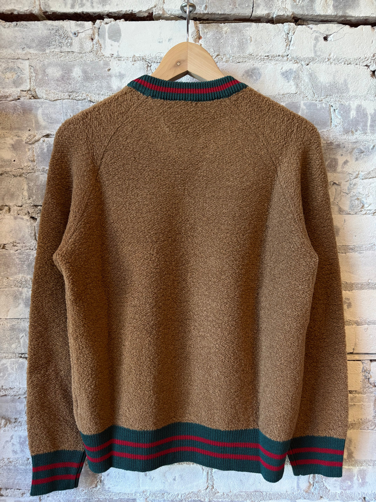 Gallia Oban Sweater in ochre, featuring a cozy knit design and long sleeves